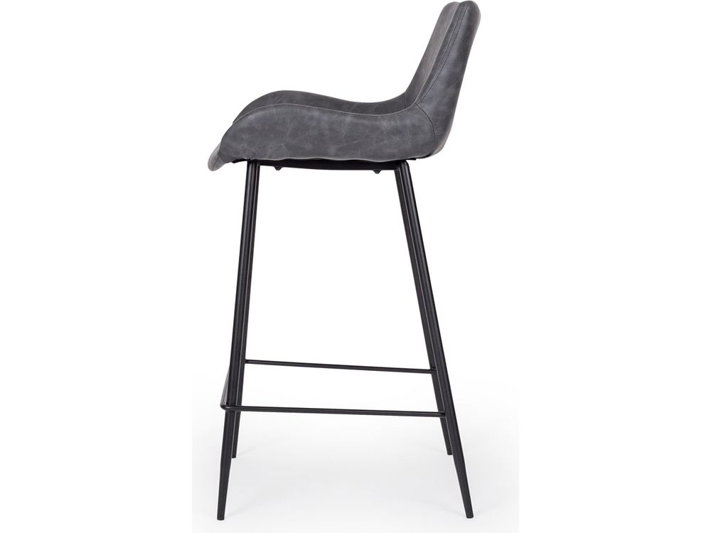 Vintage Barstool - Grey-Global Living