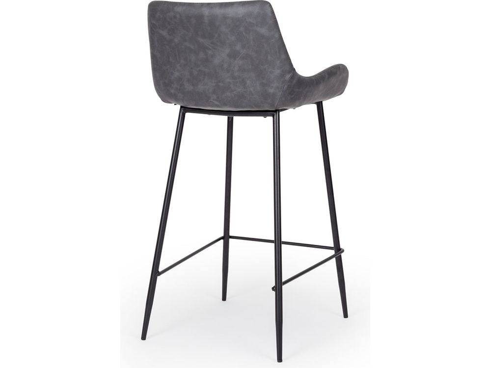 Vintage Barstool - Grey-Global Living