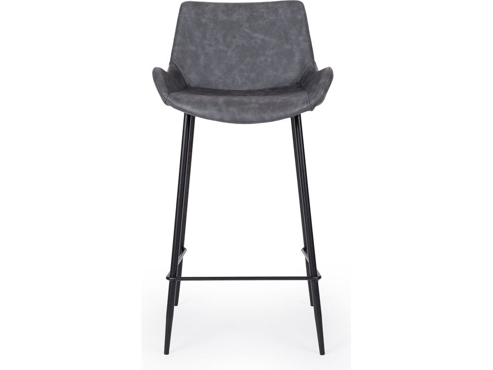 Vintage Barstool - Grey-Global Living