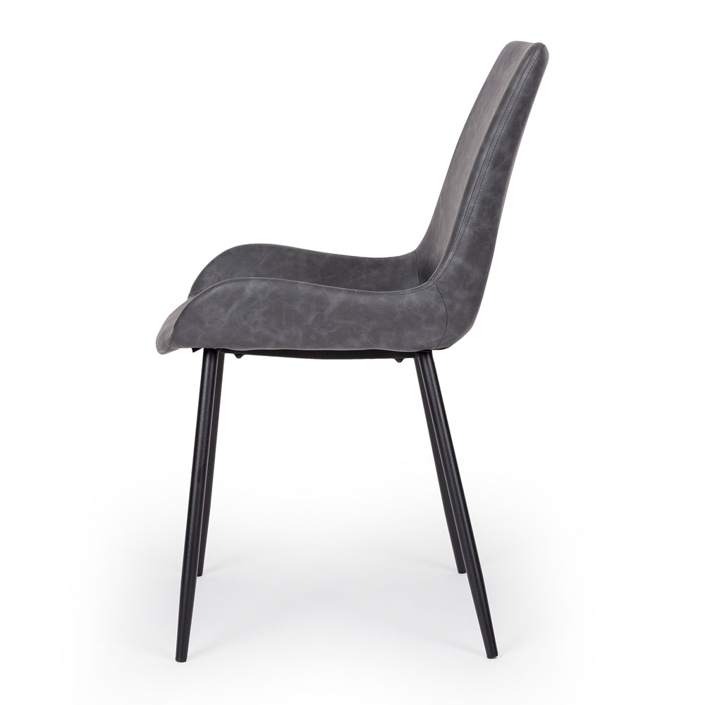 Vintage Dining Chair - Grey-Global Living