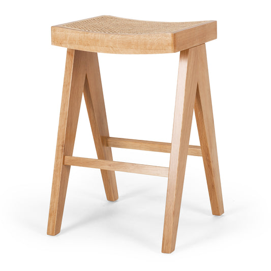 Bergen Barstool -Natural-Global Living