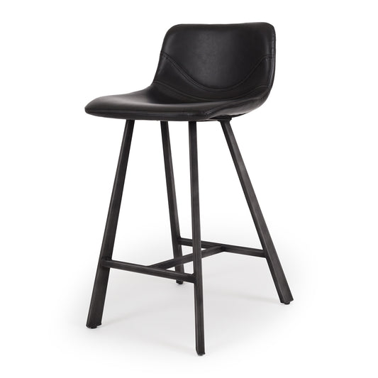 Industrial Barstool - Black-Global Living