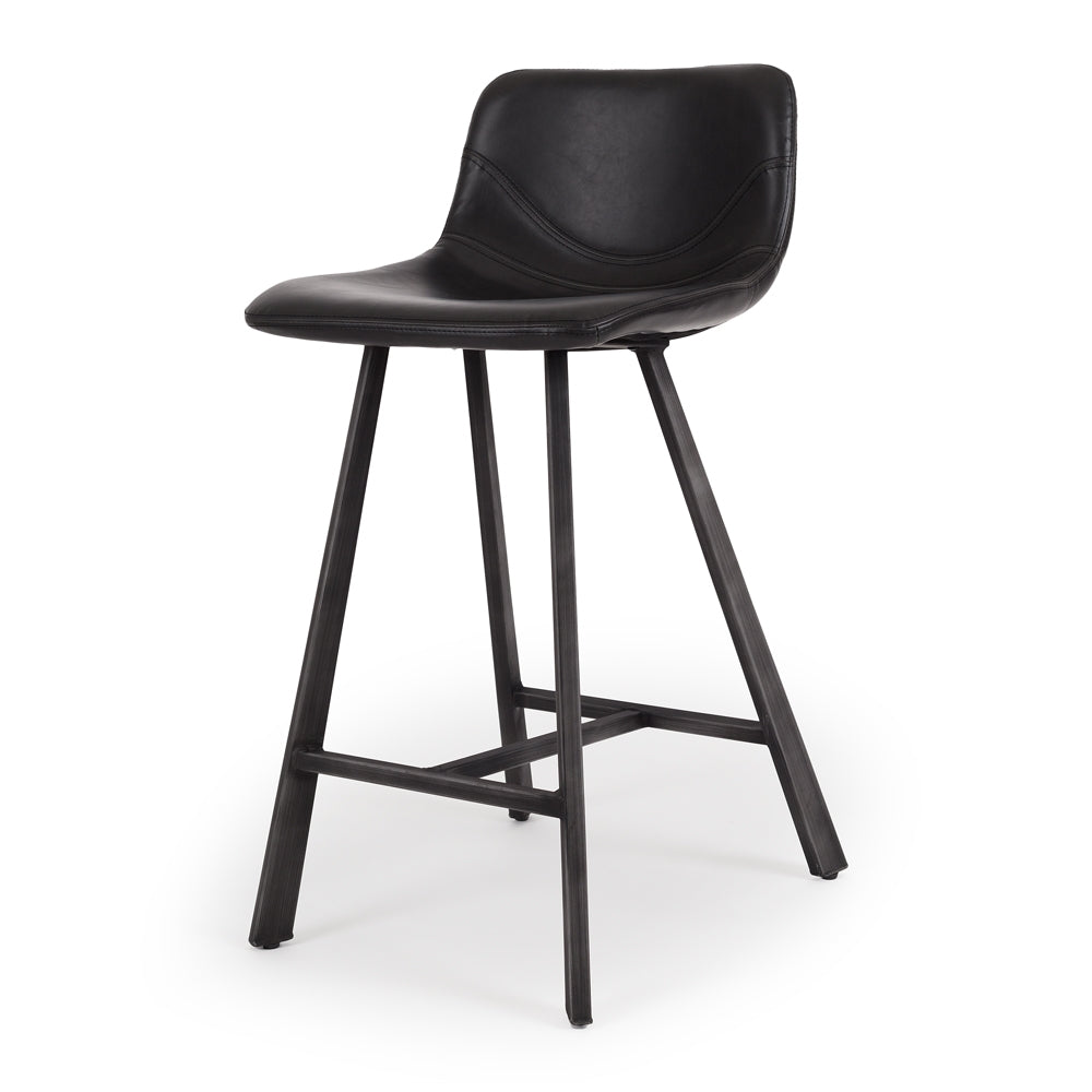 Industrial Barstool - Black