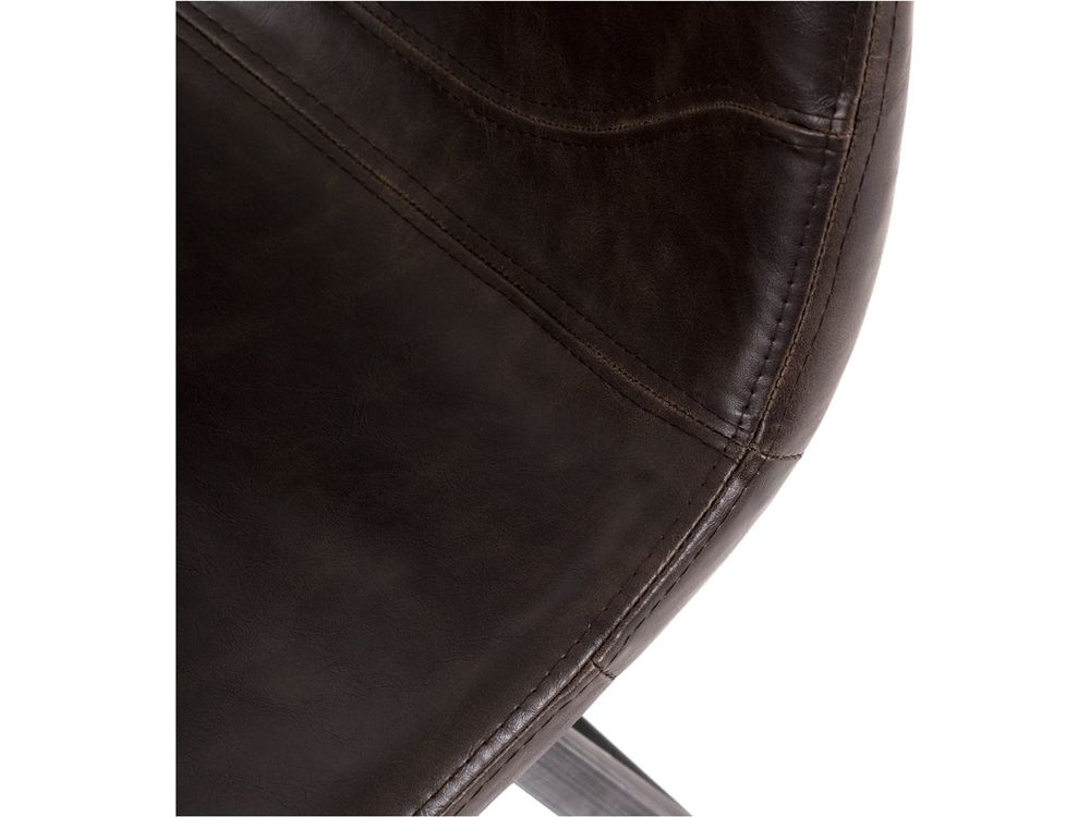 Industrial Barstool - Brown-Global Living