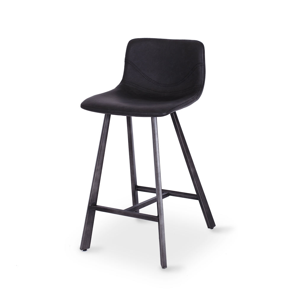 Industrial Barstool - Grey-Global Living
