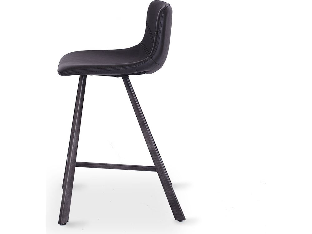 Industrial Barstool - Grey-Global Living