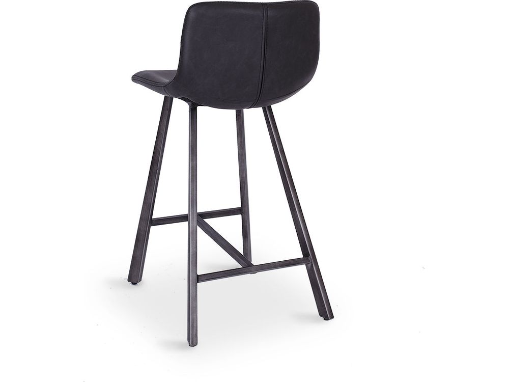 Industrial Barstool - Grey-Global Living