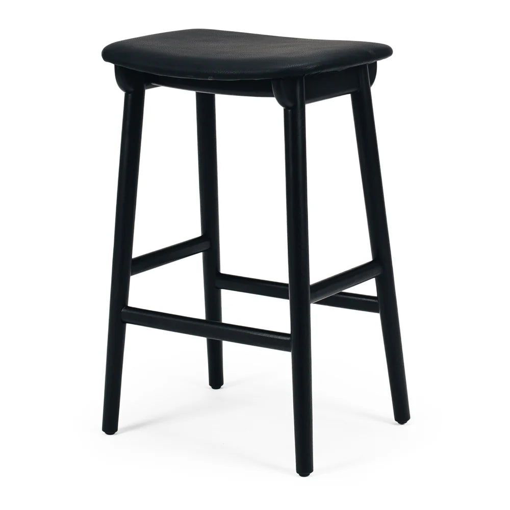 River Barstool Black-Global Living
