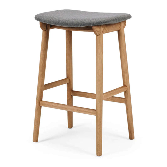 River Barstool - Grey-Global Living