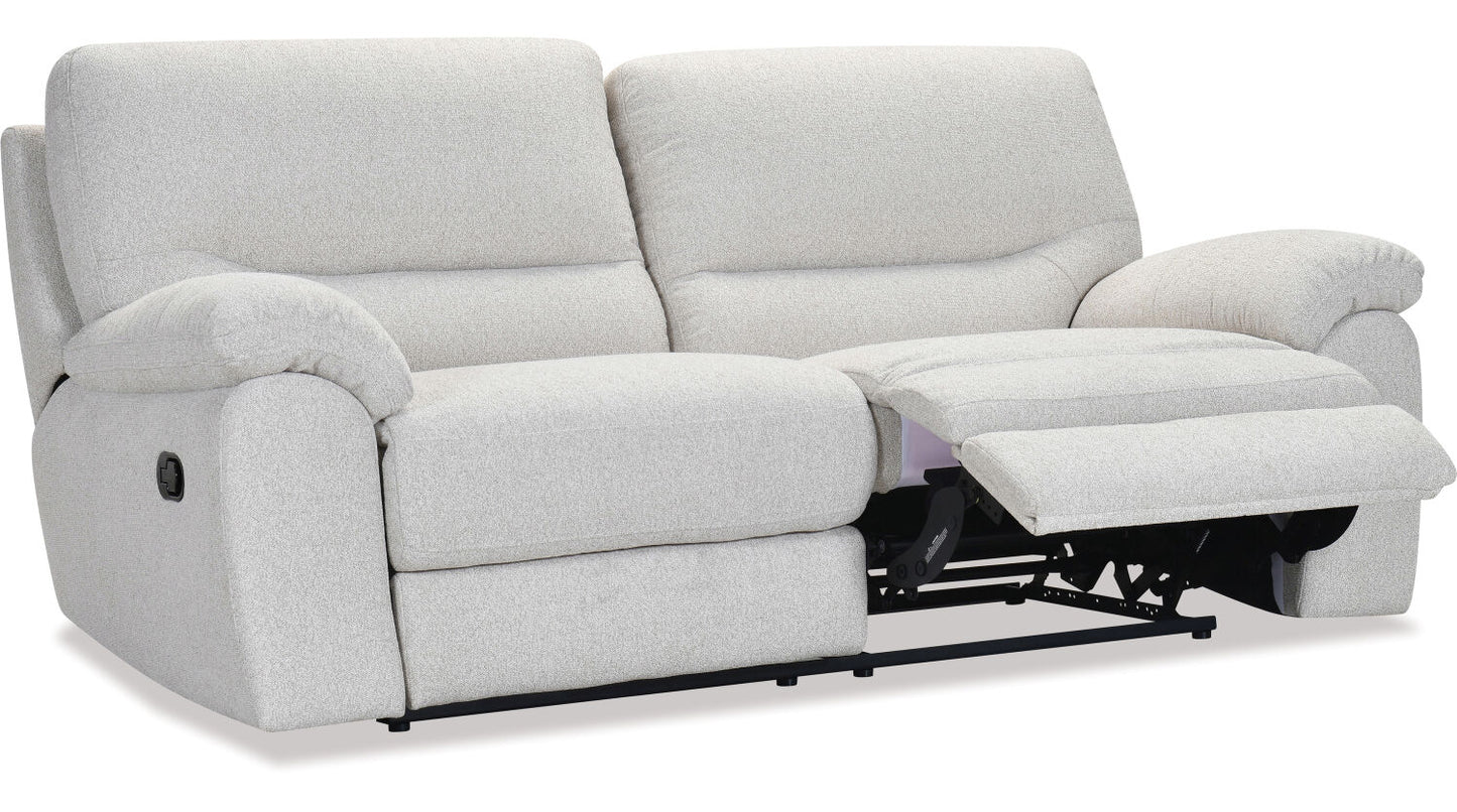 Surryhills 3 seater Manual Recliner-Global Living