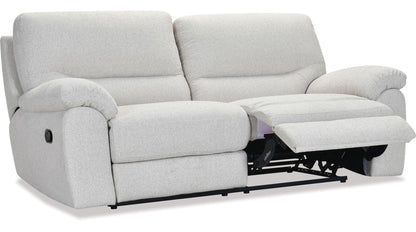 Surryhills 3 seater Manual Recliner-Global Living