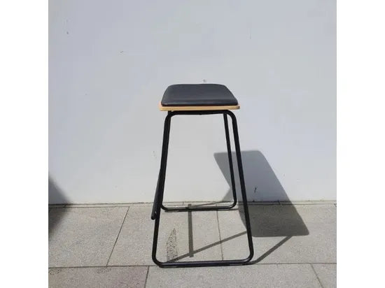 Cody Barstool - Natural/Black-Global Living