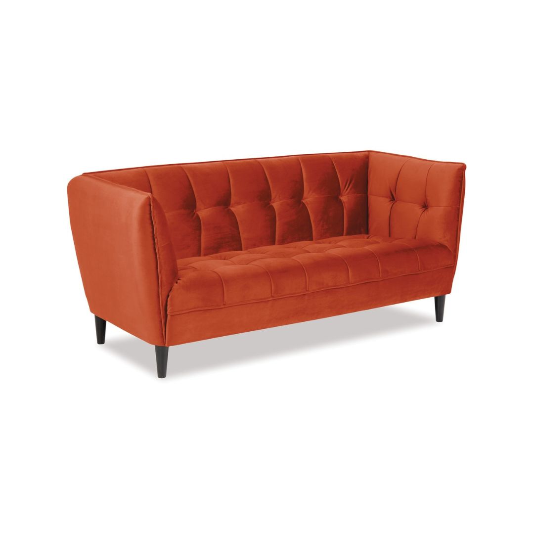 Jonna 2.5 Seater Velvet Copper-Global Living