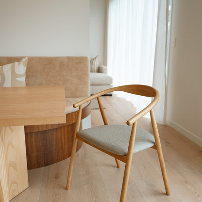 Baradine Dining Chair - Natural Oak