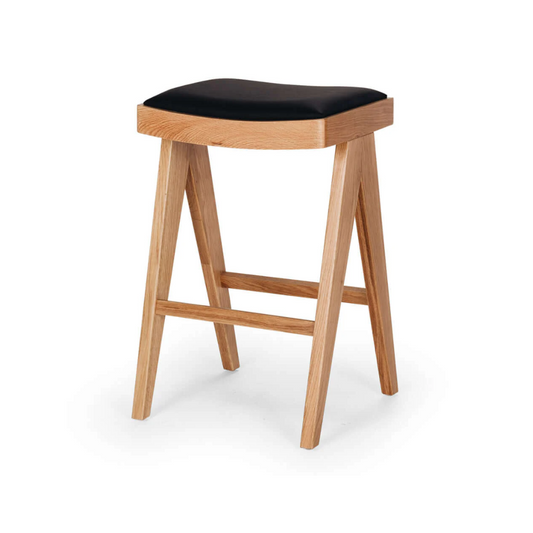 Bergen Barstool Natural/PU