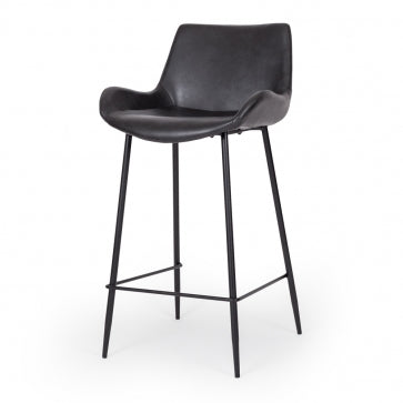 Vintage Barstool - Black-Global Living