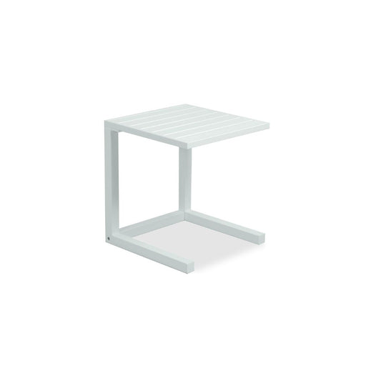 Boston Outdoor Side Table - White-Global Living