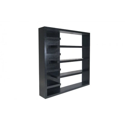 Cammie Display Shelving Unit Dark Oak-Global Living