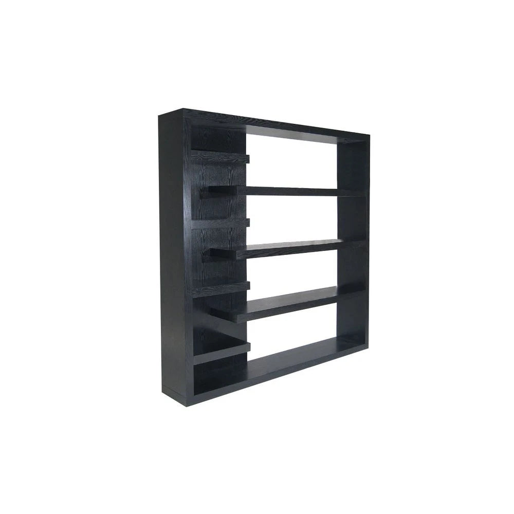 Cammie Display Shelving Unit Dark Oak 2000-Global Living