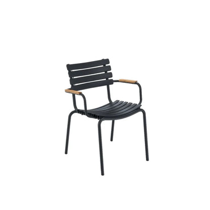 Clips Outdoor Chair -Black-Global Living