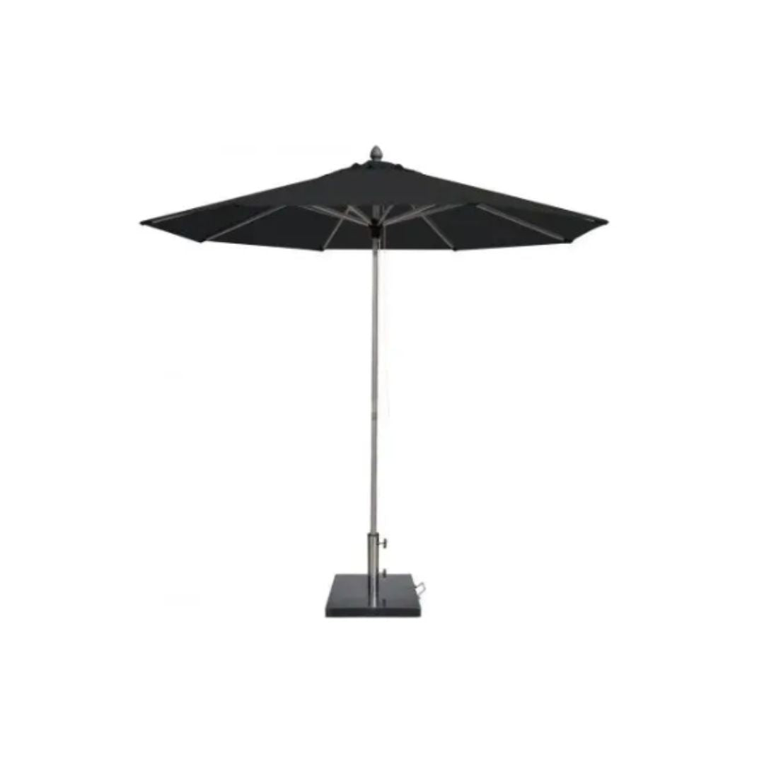 Cove 2.7 Round Outdoor Umbrella Black-Global Living