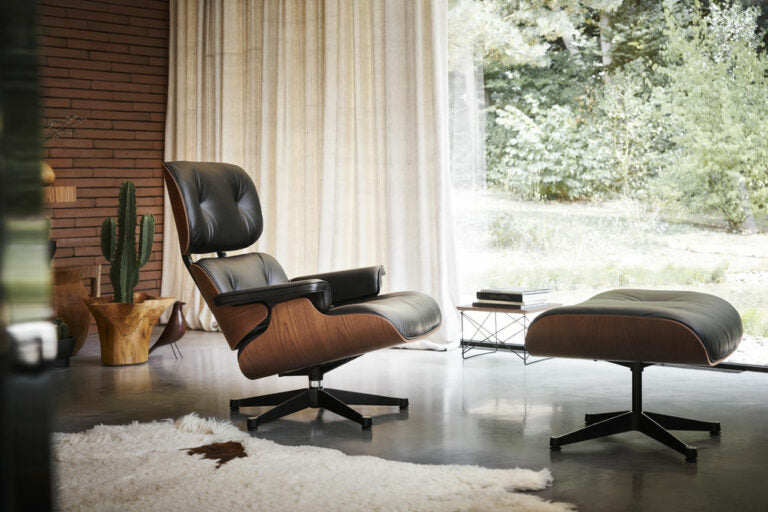 Charles Eames Chair and Footstool