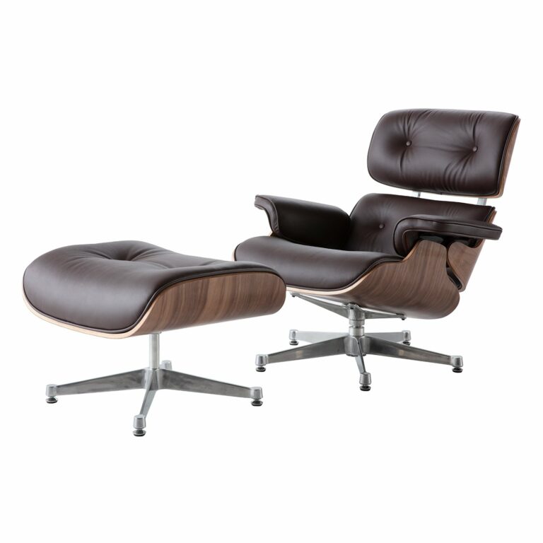 Charles Eames Chair and Footstool
