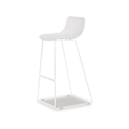 Enzo Barstool - White-Global Living