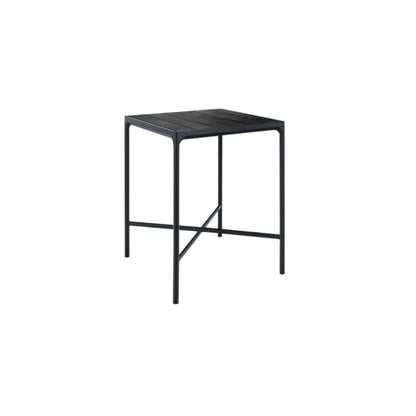 Four Indoor/Outdoor Bar Leaner Black-Global Living