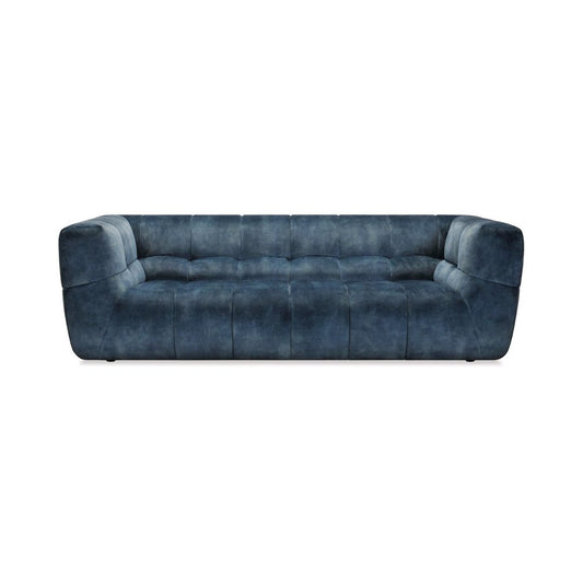 Margaret Lounge Suite 3 Seater Atlantic Velvet-Global Living