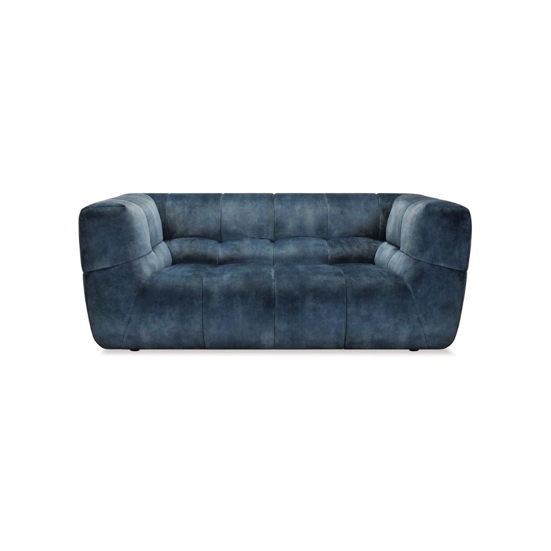 Margaret Lounge Suite 2 Seater Atlantic Velvet-Global Living