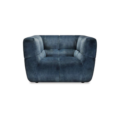 Margaret Lounge Suite 1 Seater Atlantic Velvet-Global Living