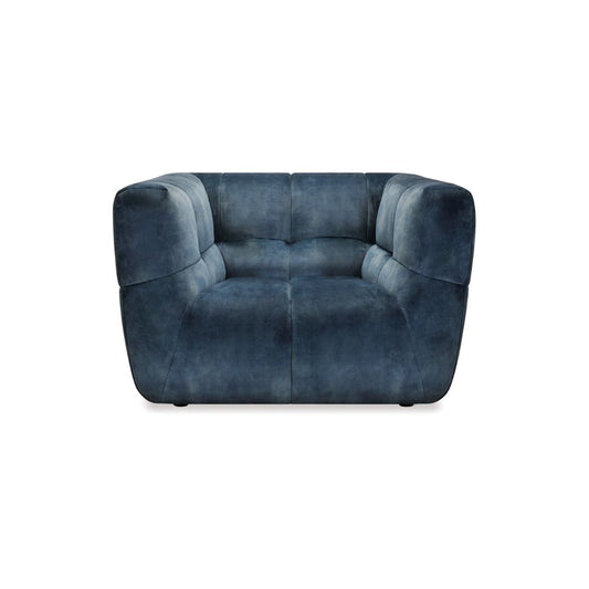 Margaret Lounge Suite 1 Seater Atlantic Velvet-Global Living