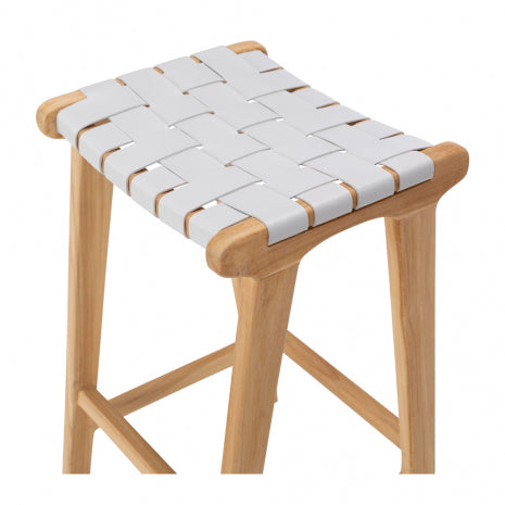 Roma Woven Barstool Duck Egg