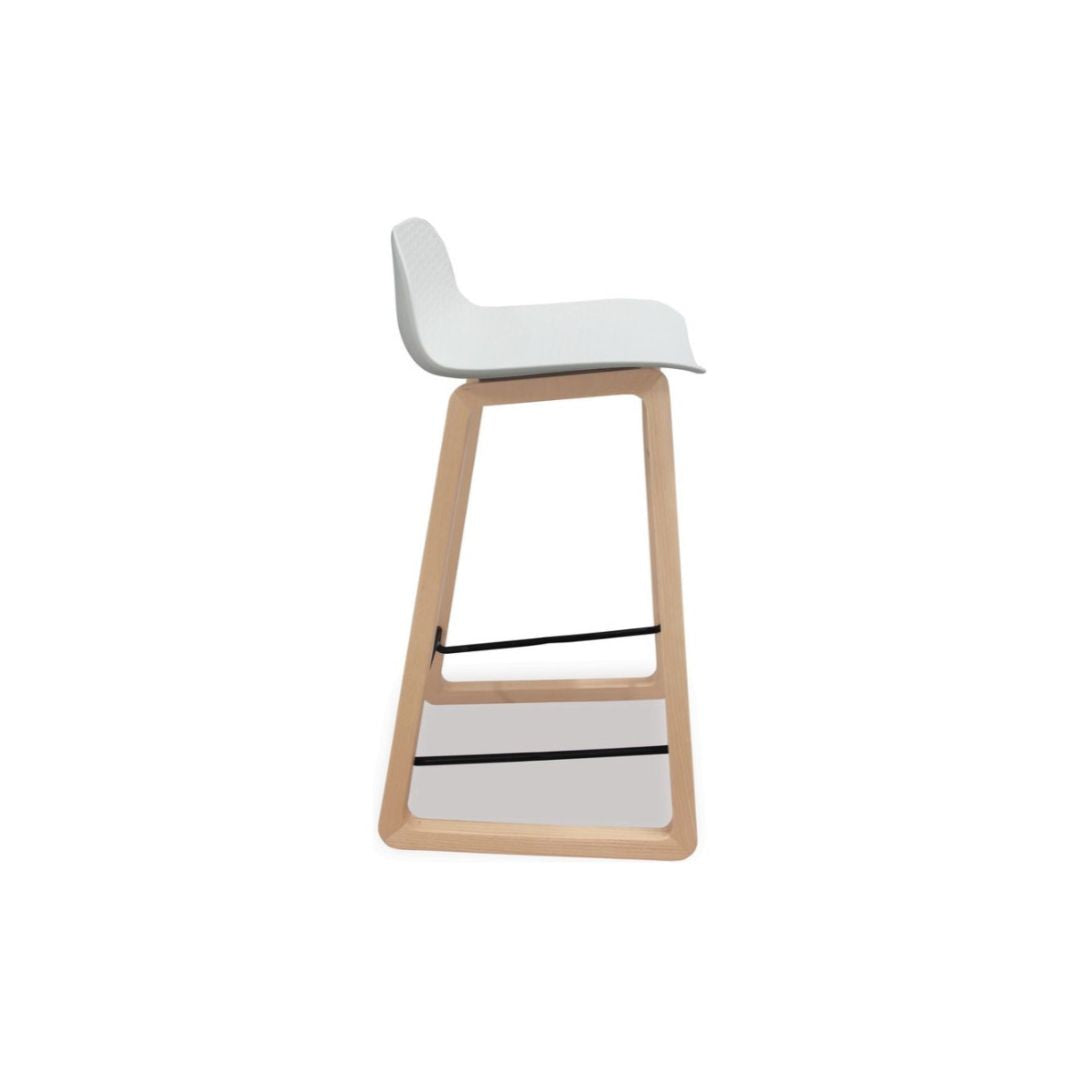 Net Barstool - White-Global Living