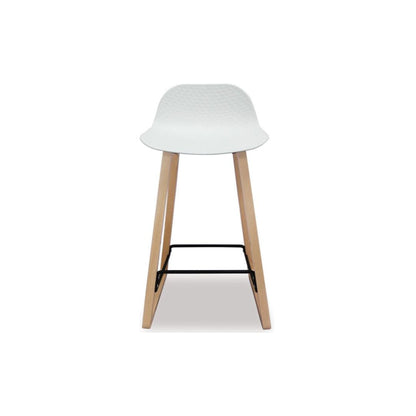 Net Barstool - White-Global Living