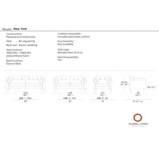 New York Chair-Global Living
