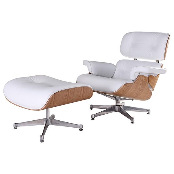 Charles Eames Chair and Footstool