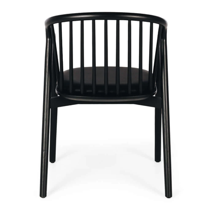 Rocco Dining Chair - Black Oak