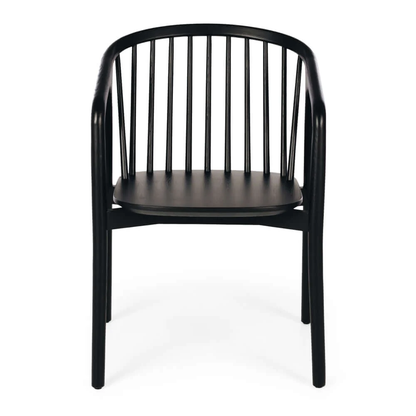 Rocco Dining Chair - Black Oak
