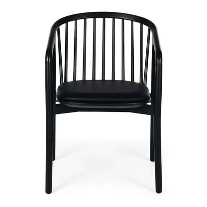 Rocco Dining Chair - Black Oak