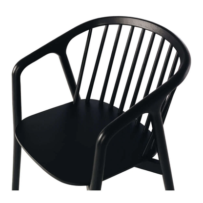 Rocco Dining Chair - Black Oak