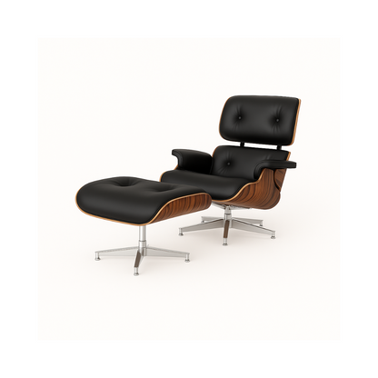 Charles Eames Chair and Footstool - Global Living