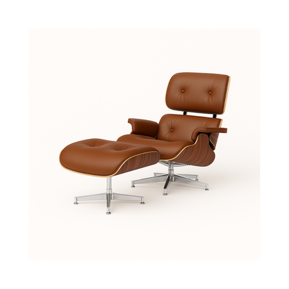Charles Eames Chair and Footstool - Global Living