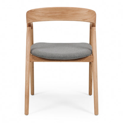 Nora Dining Chair Natural Oak / Fabric