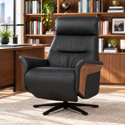 Station Recliner Black