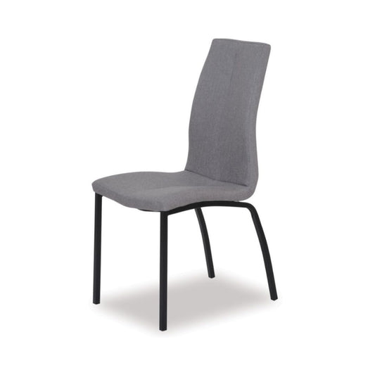 Rio Dining Chair - Grey Fabric-Global Living